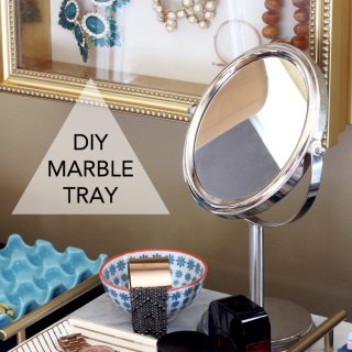 How To Make A DIY Marble Tray