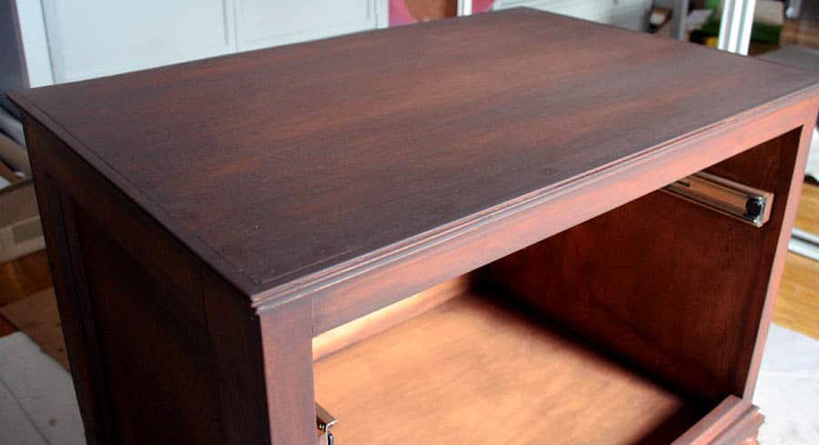 how to get a rich furniture finish with glaze