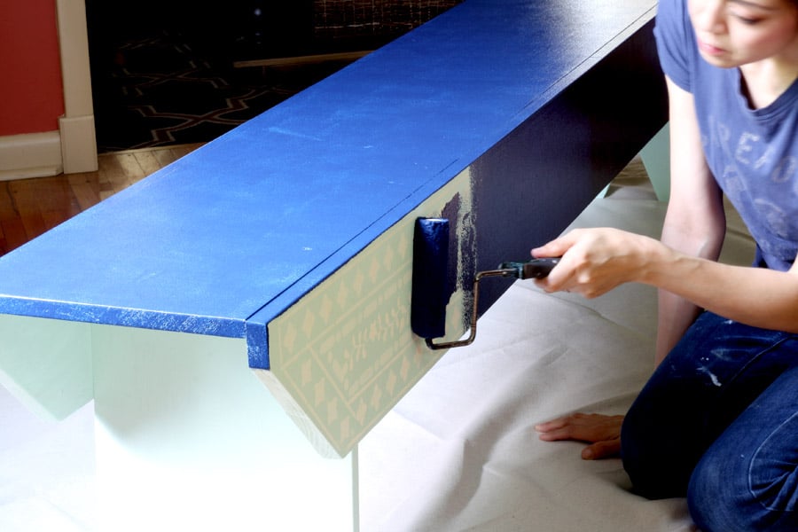 How to stencil furniture