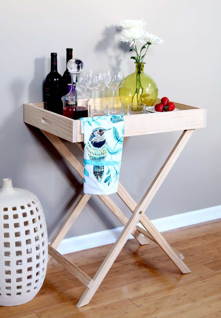 How to build a DIY West Elm-inspired Butler Table