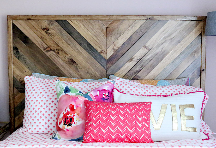 How to build a DIY West Elm-Inspired Alexa Reclaimed Wood Bed