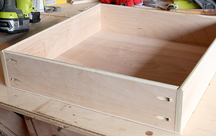 How to build a drawer