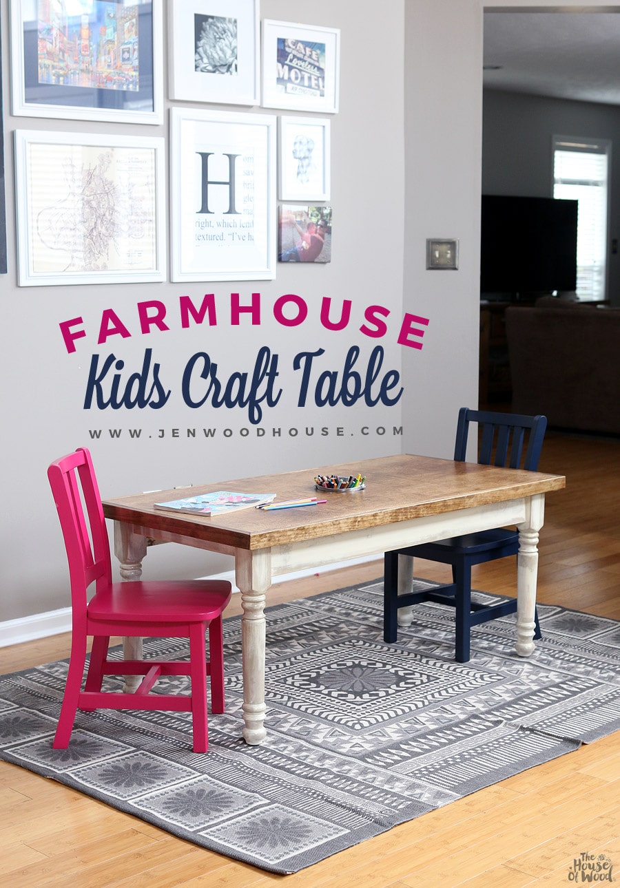 kids farmhouse desk