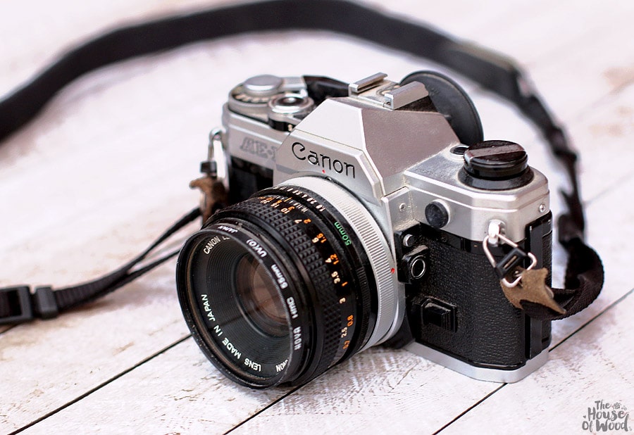 Canon AE-1 - my first camera