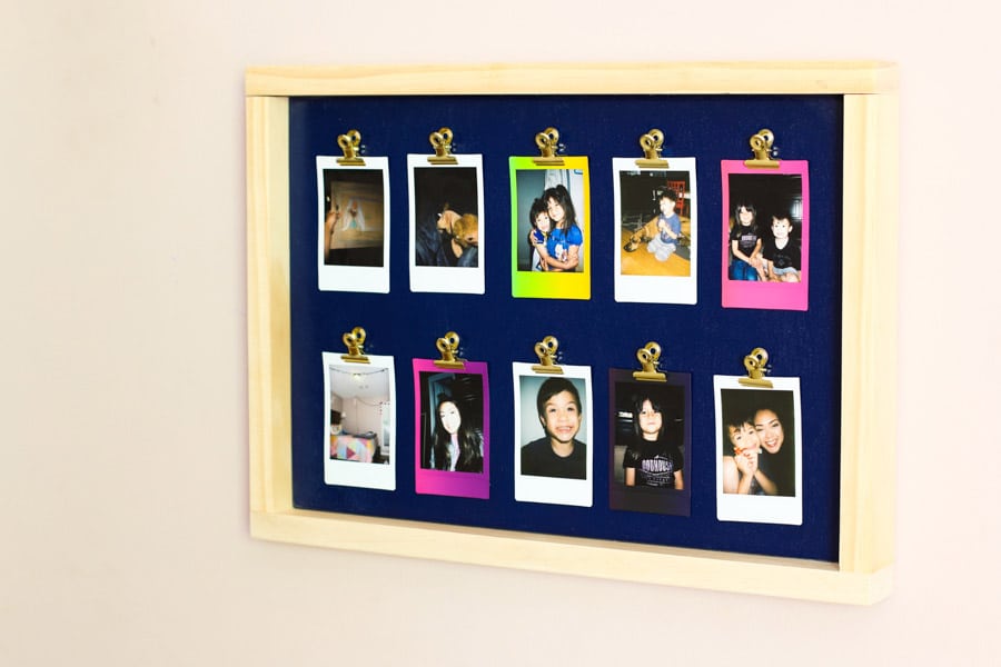 How to make a Fuji Instax picture frame