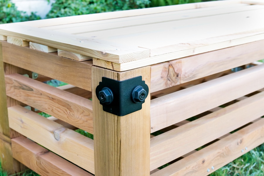 Build an outdoor storage ottoman with Simpson Strong-Tie