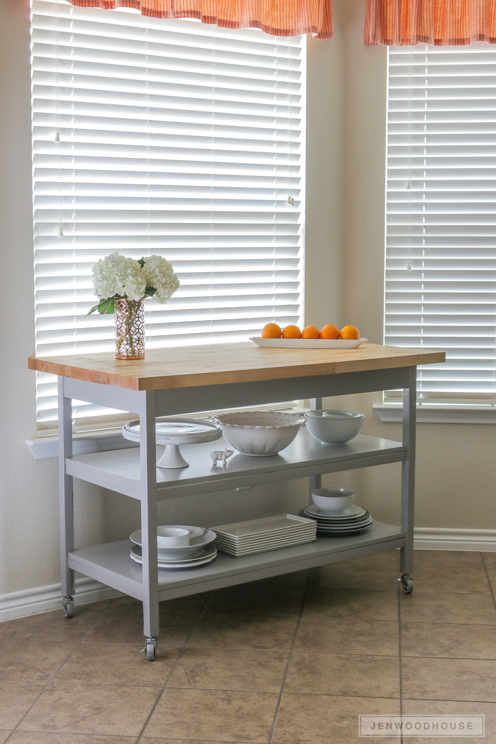 DIY Kitchen Island Fit For A Chef