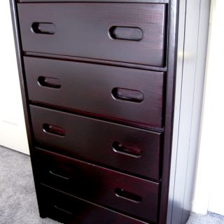 How to refinish a chest of drawers