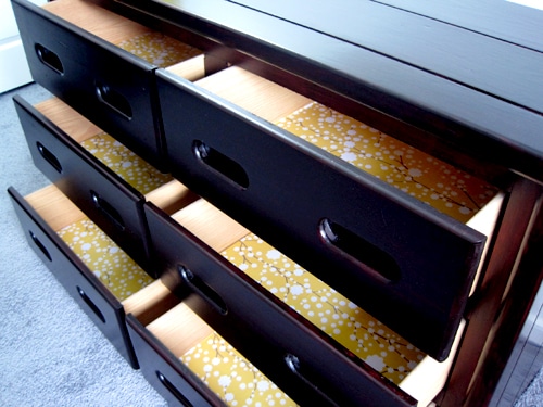 Best Material to Line Dresser Drawers