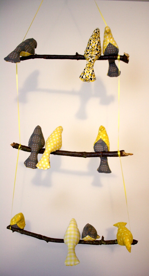 How to Make a DIY Bird Mobile