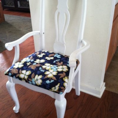 Grandma’s Got A Brand New Bag (The Sequel): Refinished Queen Anne Chairs