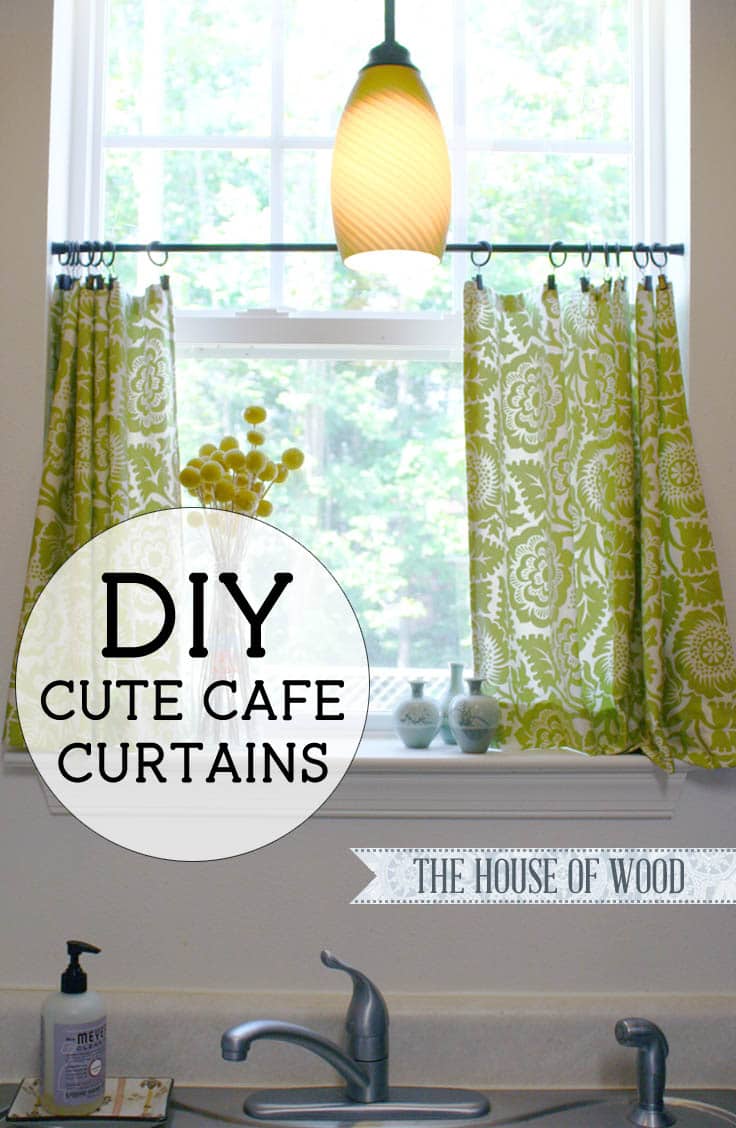 diy cafe curtains