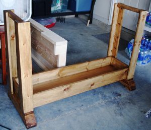 DIY Pottery Barn Console Table