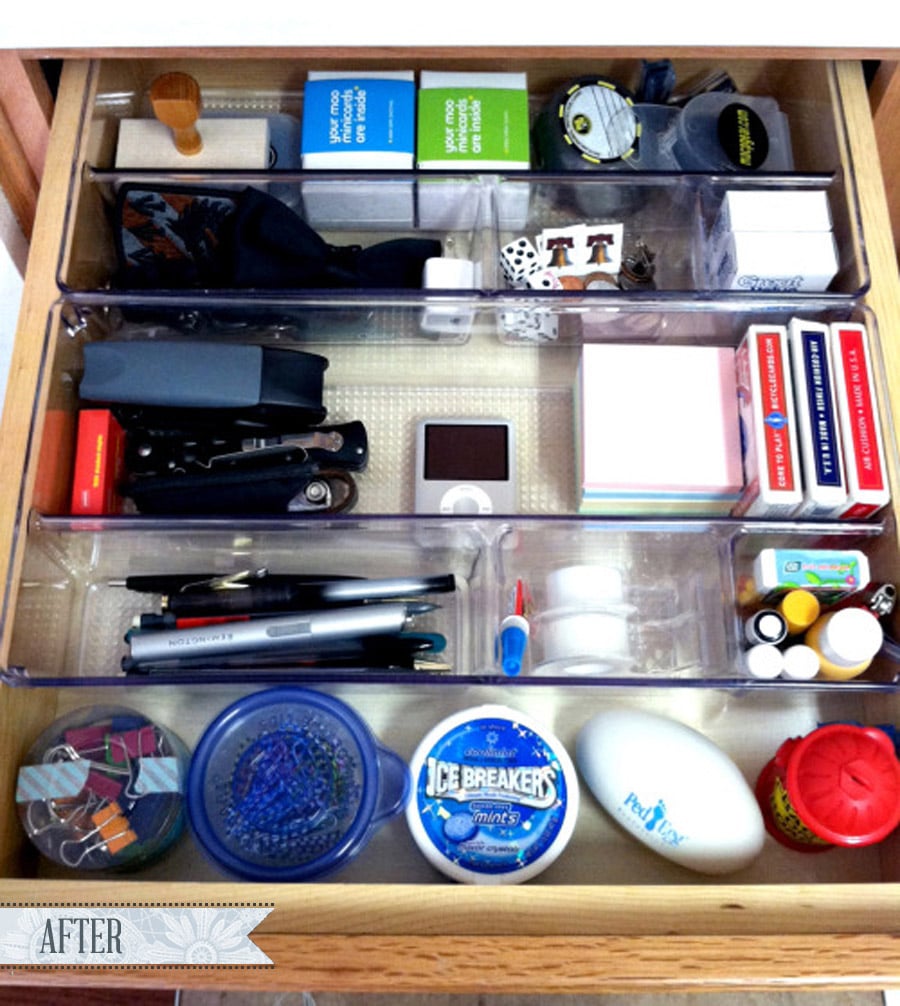 Organizing the Junk Drawer (please contain your excitement