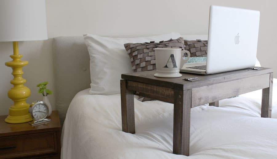 Scrap Wood Lap Desk