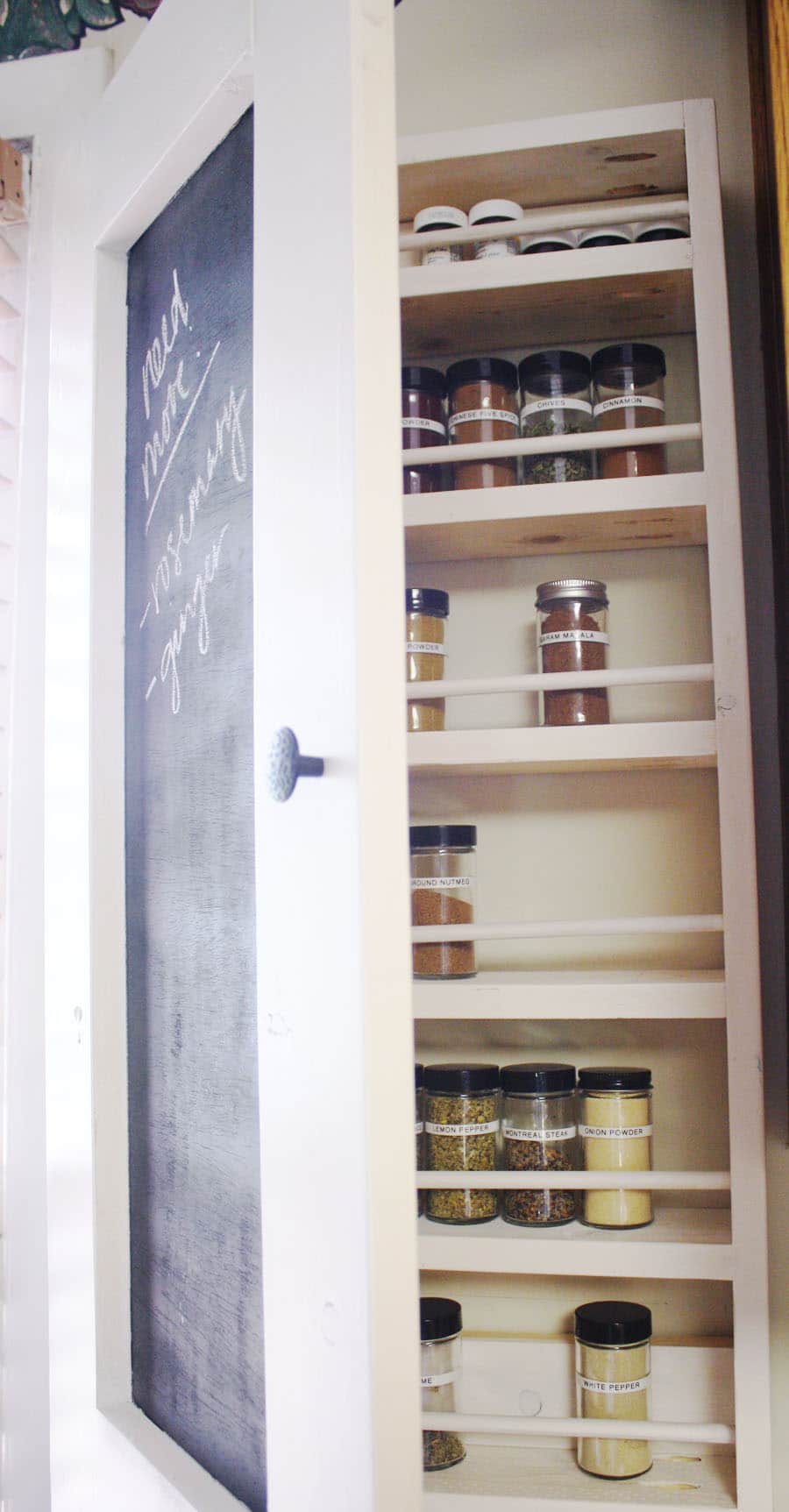 DIY: Wood Spice Rack – Jenna Burger Design LLC – Interior Design