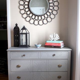 Refinished Dresser And Changing Table