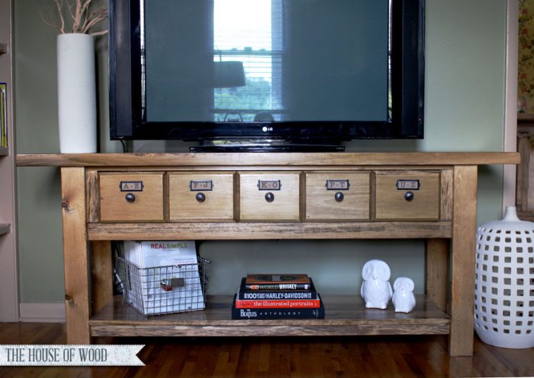 DIY Pottery Barn TV Stand