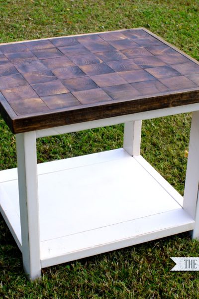 How to build a DIY End Grain End Table