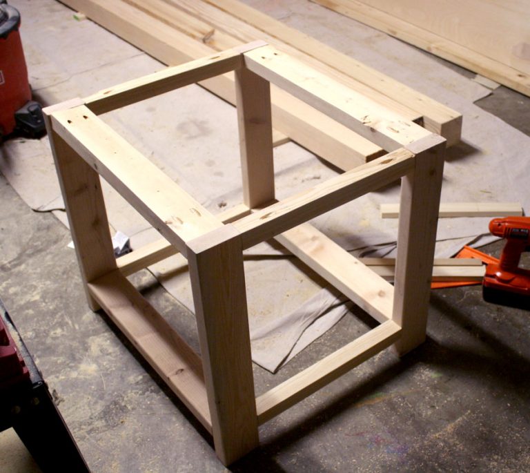 DIY End Grain End Table