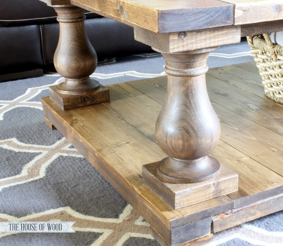 DIY Restoration Hardware Coffee Table