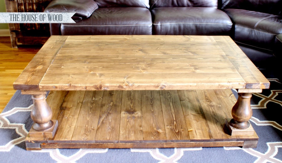 DIY Restoration Hardware Coffee Table