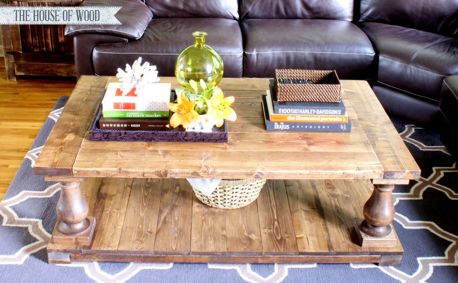 DIY Restoration Hardware Coffee Table