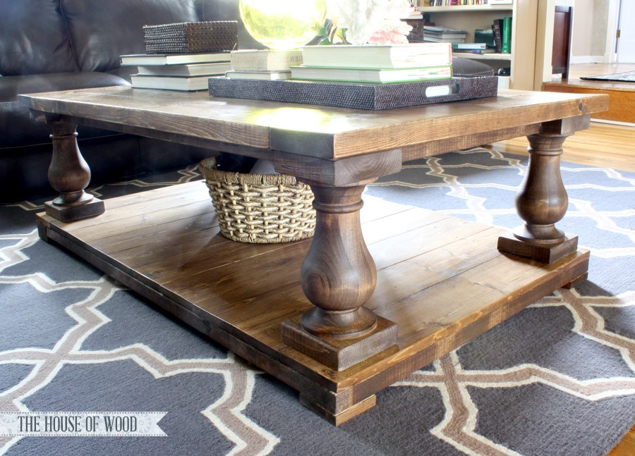 DIY Restoration Hardware Coffee Table