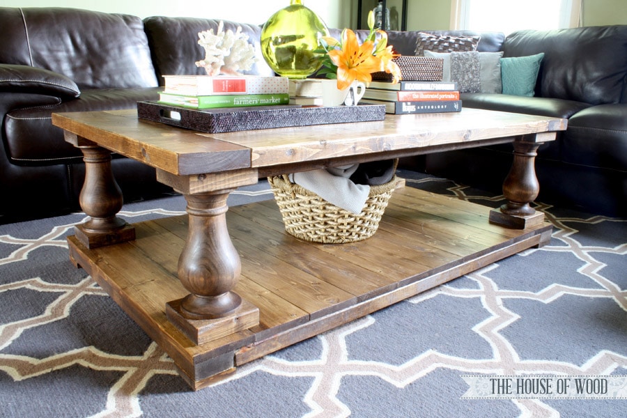 DIY Restoration Hardware Coffee Table