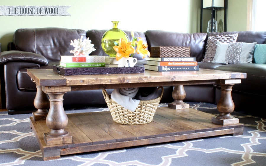 DIY Restoration Hardware Coffee Table