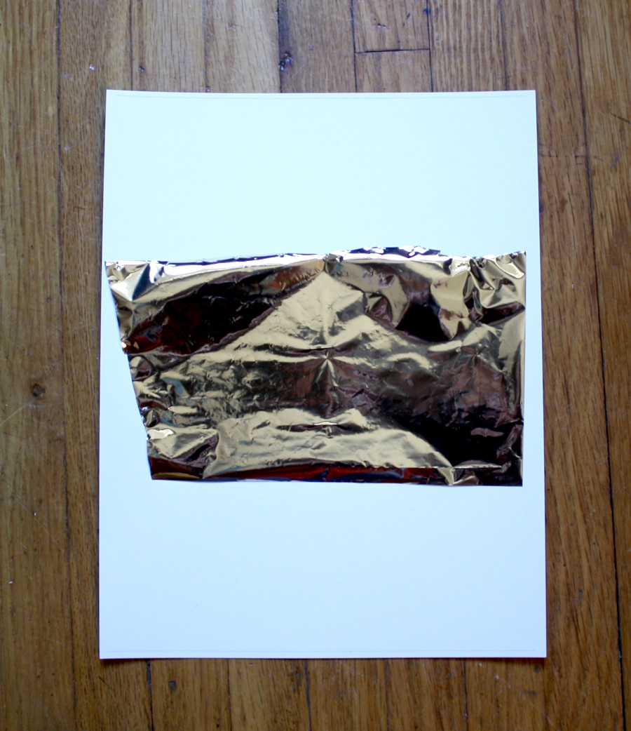 DIY Gold Fold Prints  Gold foil diy, Gold diy, Gold foil print