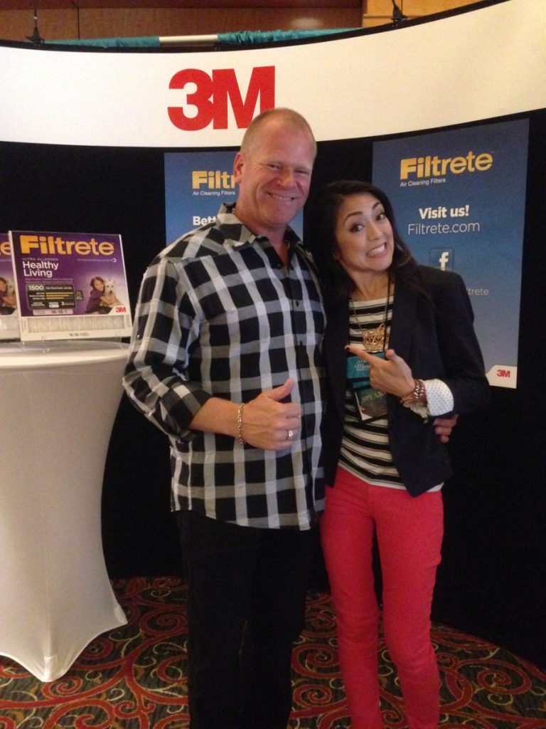 Mike Holmes and Jen Woodhouse at the Haven Conference