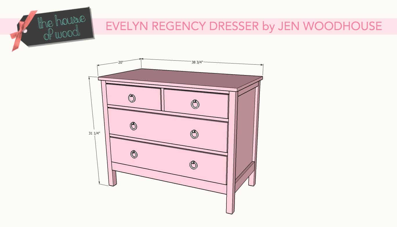 Diy Evelyn Regency Dresser