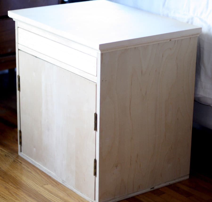 DIY nightstand