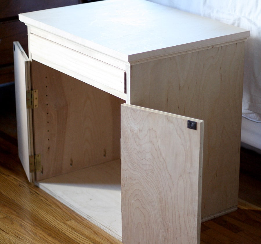 DIY nightstand