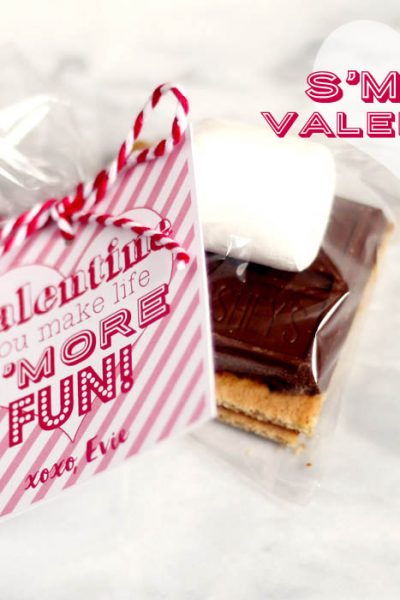 S'more Valentines Favors
