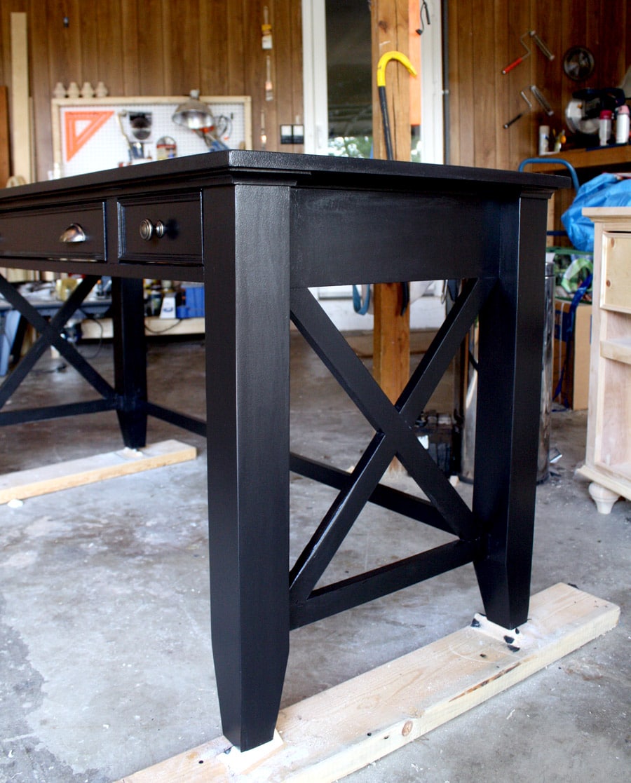 How to build a DIY writing desk.