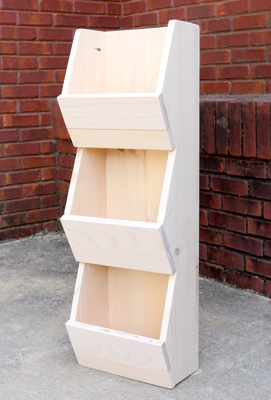 How to build a DIY West Elm Cubby Shelf