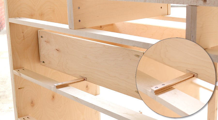 Installing Under-Mount Drawer Slides - Woodworking, Blog, Videos, Plans