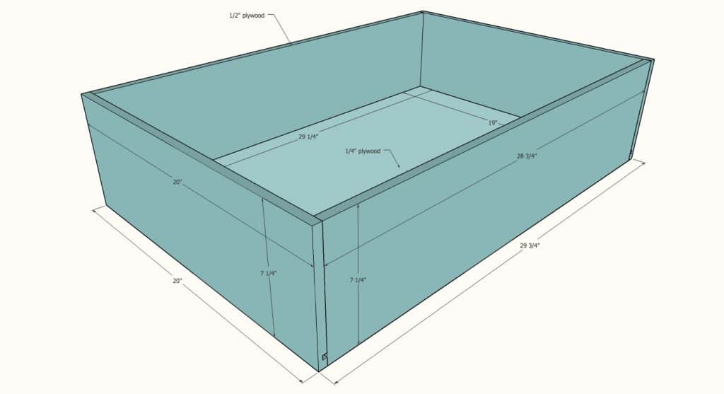 How to build a drawer