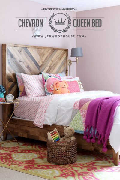 How to build a DIY West Elm-inspired Reclaimed Wood Bed