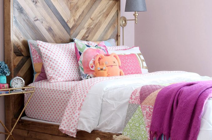 How to build a DIY West Elm-inspired Reclaimed Wood Bed