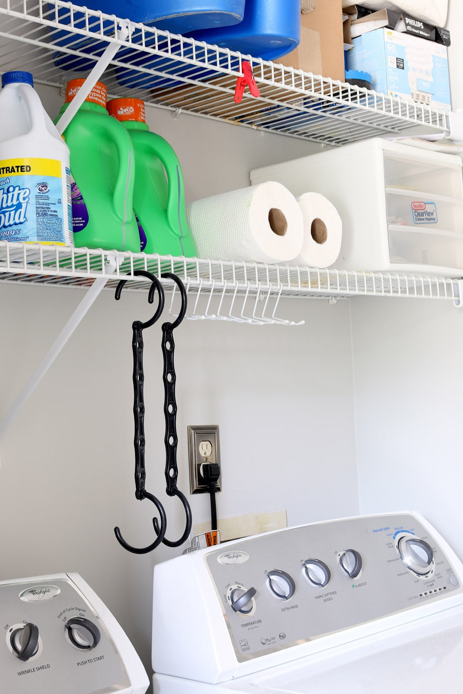 How to Build Laundry Shelves