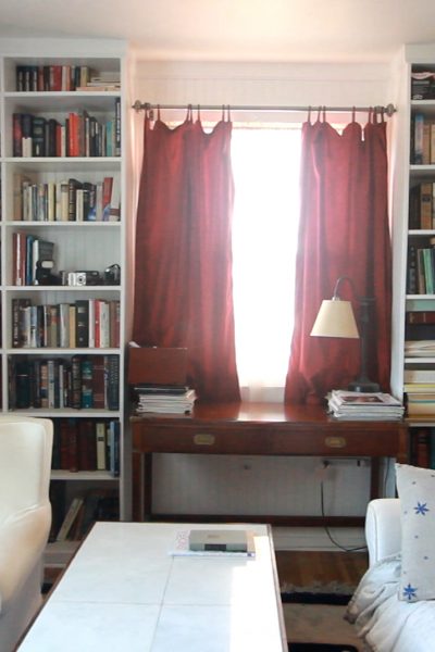 How to build a built-in bookshelf