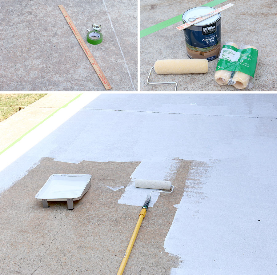 How to stain concrete