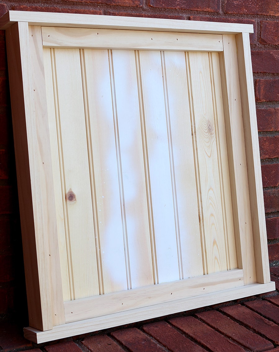 DIY Clothes Drying Rack with Shelf - House On Longwood Lane