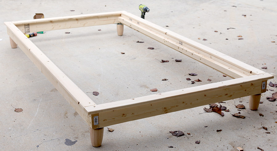 DIY Twin Platform Bed