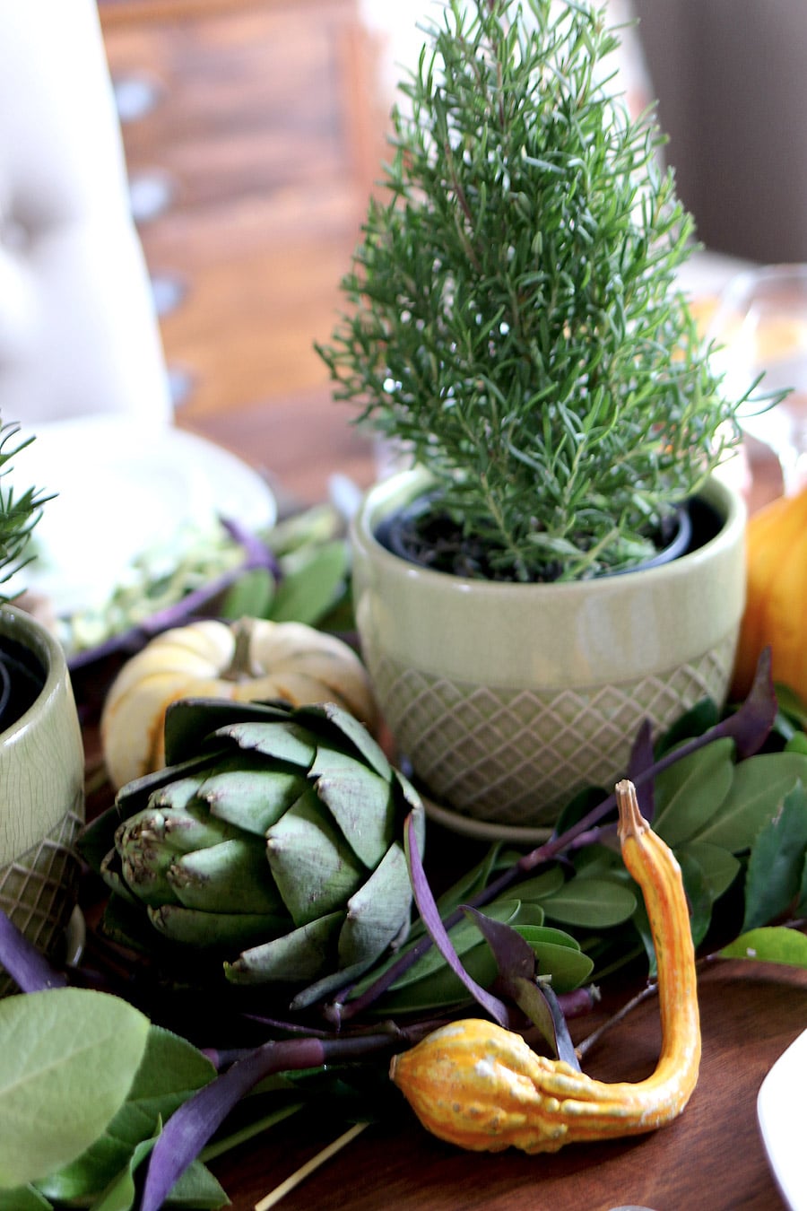 Fall table setting via Jen Woodhouse