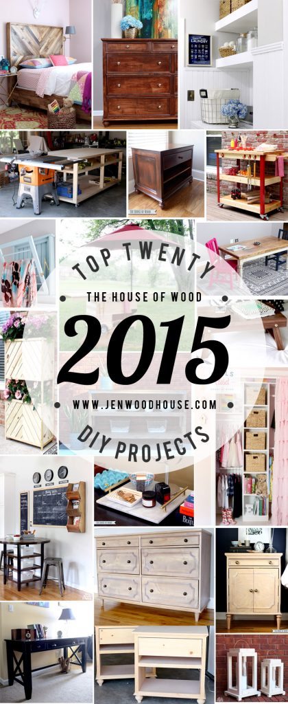 Top 20 DIY Projects of 2015 via Jen Woodhouse