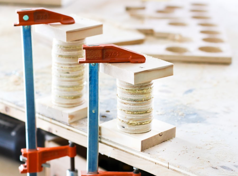 How to make DIY tea light holders out of scrap plywood